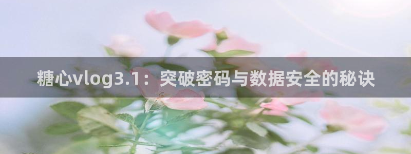 糖心vlog小橘妹妹